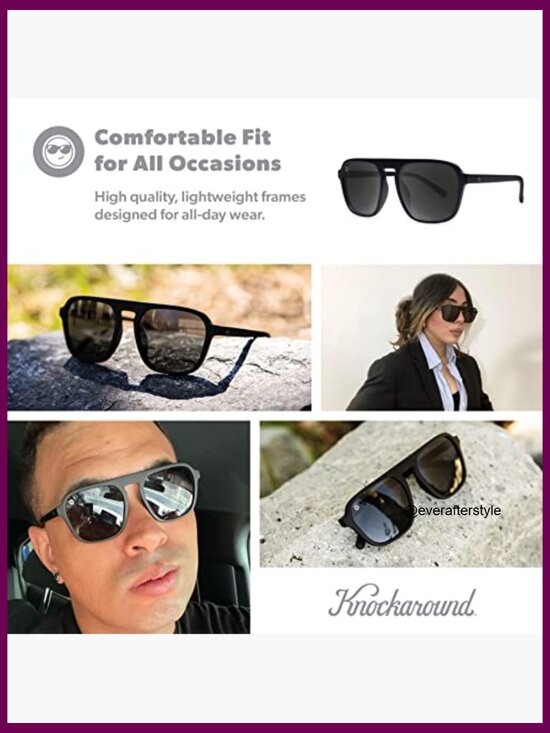 Polarized Sunglasses with UV400 Protection, Polycarbonate Frame main image 6